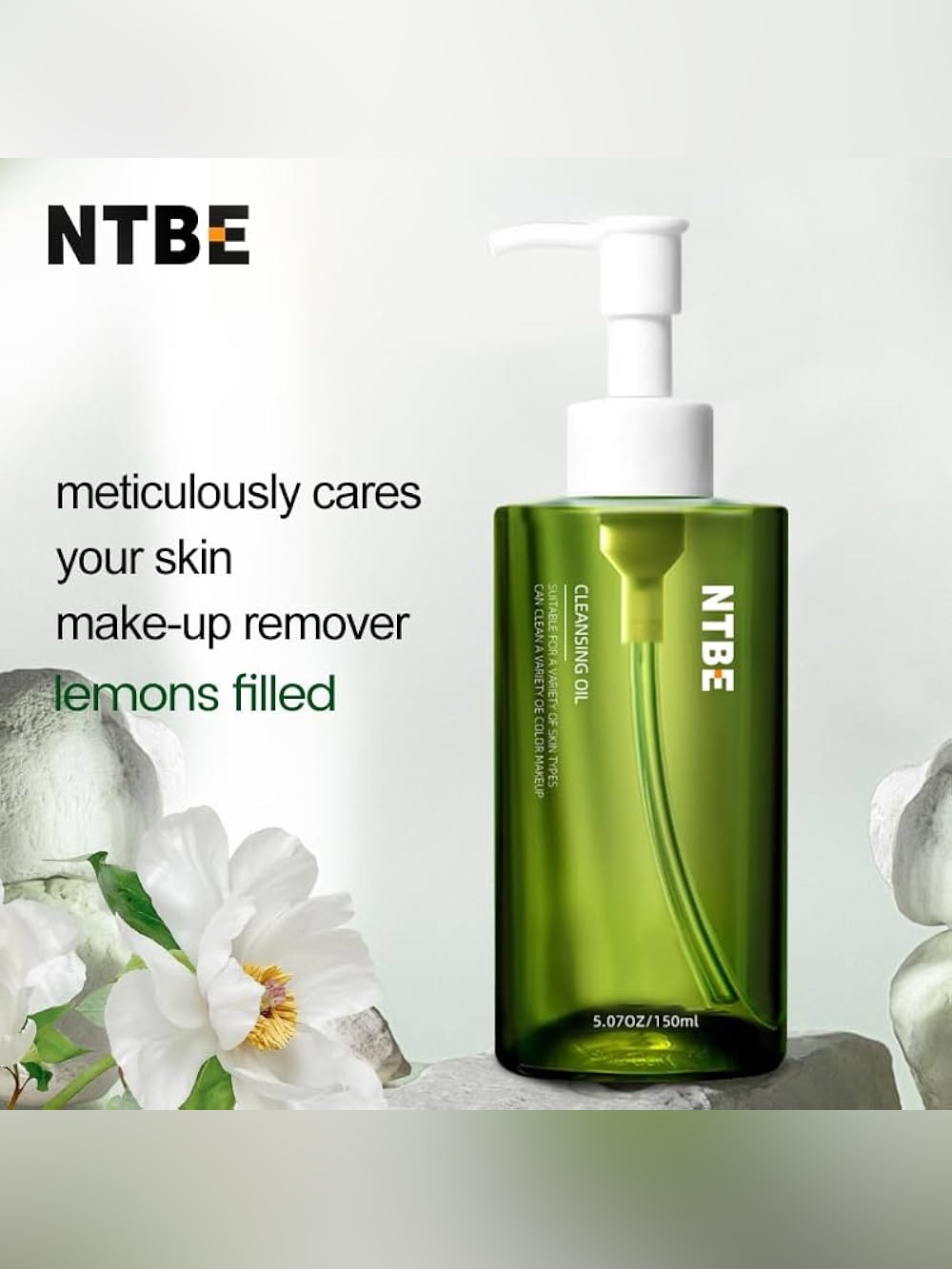 NEW NTBE Face Cleansing Oil - Hydrating Makeup Remover (150ml) expires in 2027